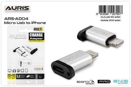 Auris AD04 Micro to Lightning Çevirici